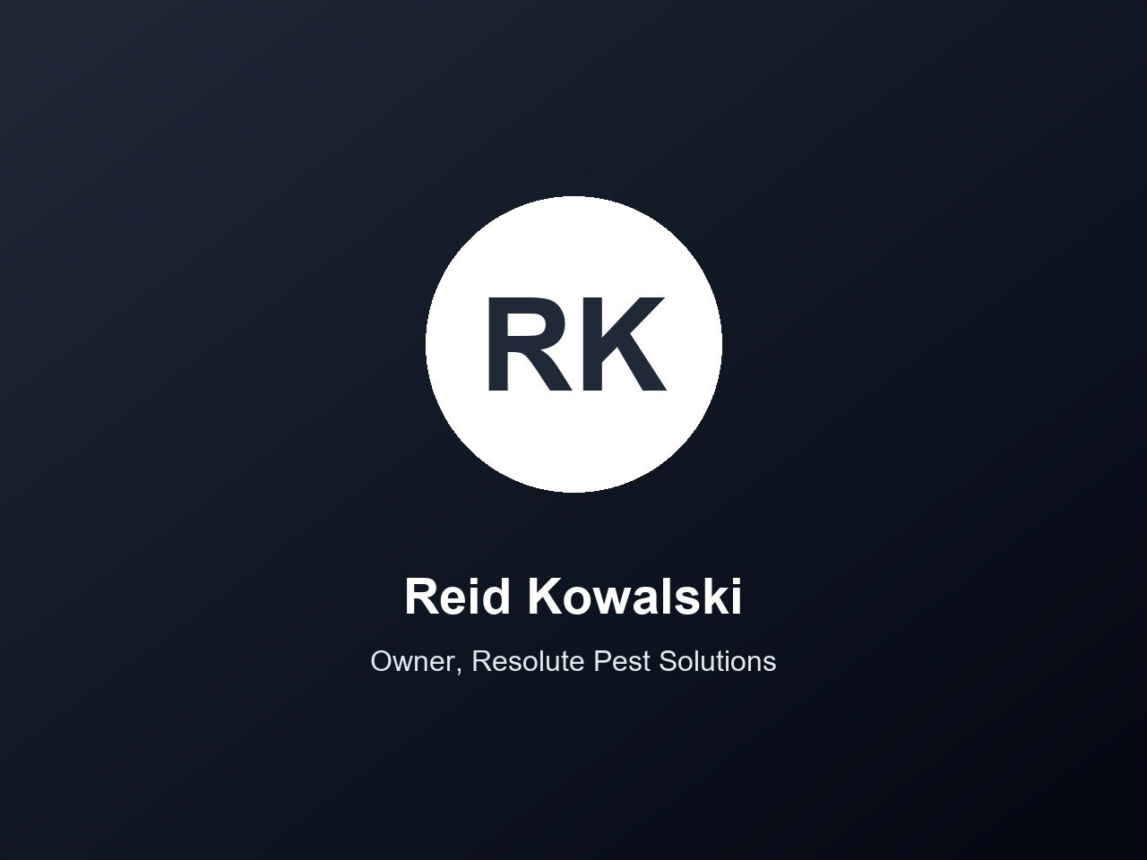 Resolute Pest Solutions team in Culver City, CA